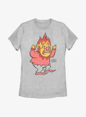 The Year Without Santa Claus Vintage Heat Miser Womens T-Shirt