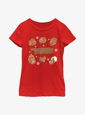 The Year Without Santa Claus Gingerbread Squad Youth Girls T-Shirt