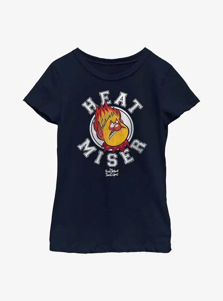 The Year Without Santa Claus Heat Miser Collegiate Youth Girls T-Shirt