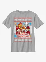 The Year Without Santa Claus Christmas Group Youth T-Shirt