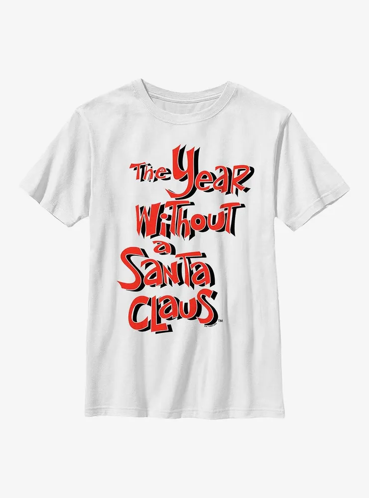 The Year Without Santa Claus Red Logo Youth T-Shirt