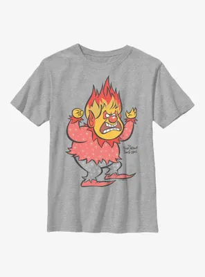 The Year Without Santa Claus Vintage Heat Miser Youth T-Shirt