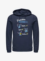 Disney Lilo & Stitch Hanukkah List Hoodie