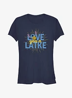 Disney Lilo & Stitch Hanukkah Love You A Latke Girls T-Shirt