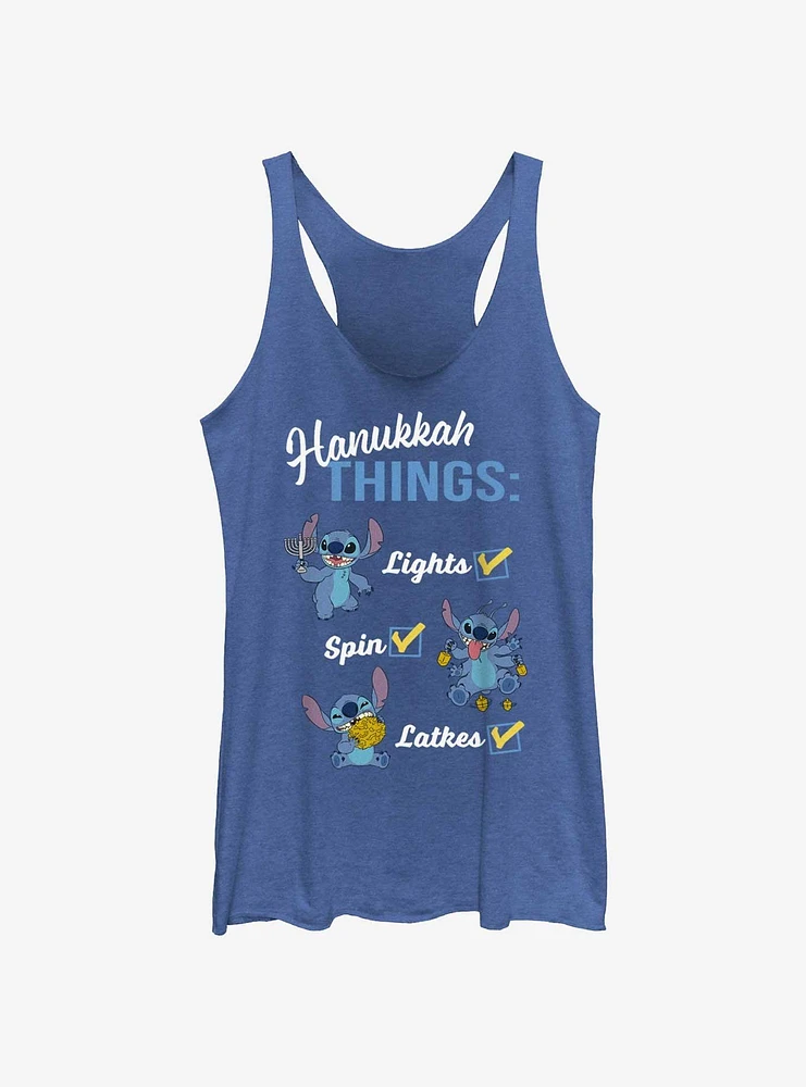 Disney Lilo & Stitch Hanukkah List Girls Tank