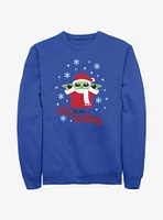 Star Wars The Mandalorian Santa Grogu Joy To Galaxy Sweatshirt