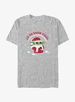 Star Wars The Mandalorian Santa Grogu Up To Snow Good T-Shirt