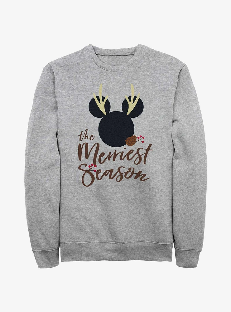Disney Mickey Mouse Merriest Season Sweatshirt