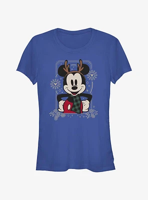Disney Mickey Mouse Winter Ready Girls T-Shirt