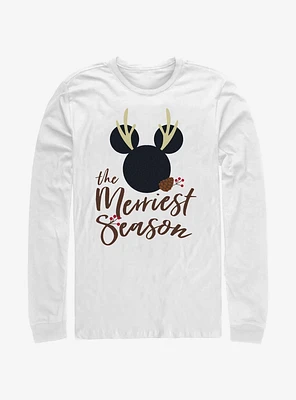 Disney Mickey Mouse Merriest Season Long-Sleeve T-Shirt