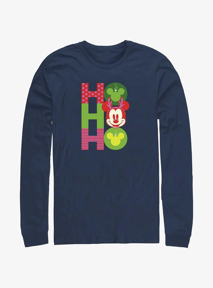 Disney Mickey Mouse Ho Ornaments Long-Sleeve T-Shirt