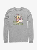 Disney Winnie The Pooh Berry Christmas Long-Sleeve T-Shirt