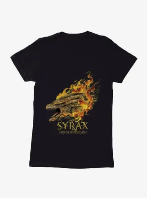House Of The Dragon Syrax Womens T-Shirt