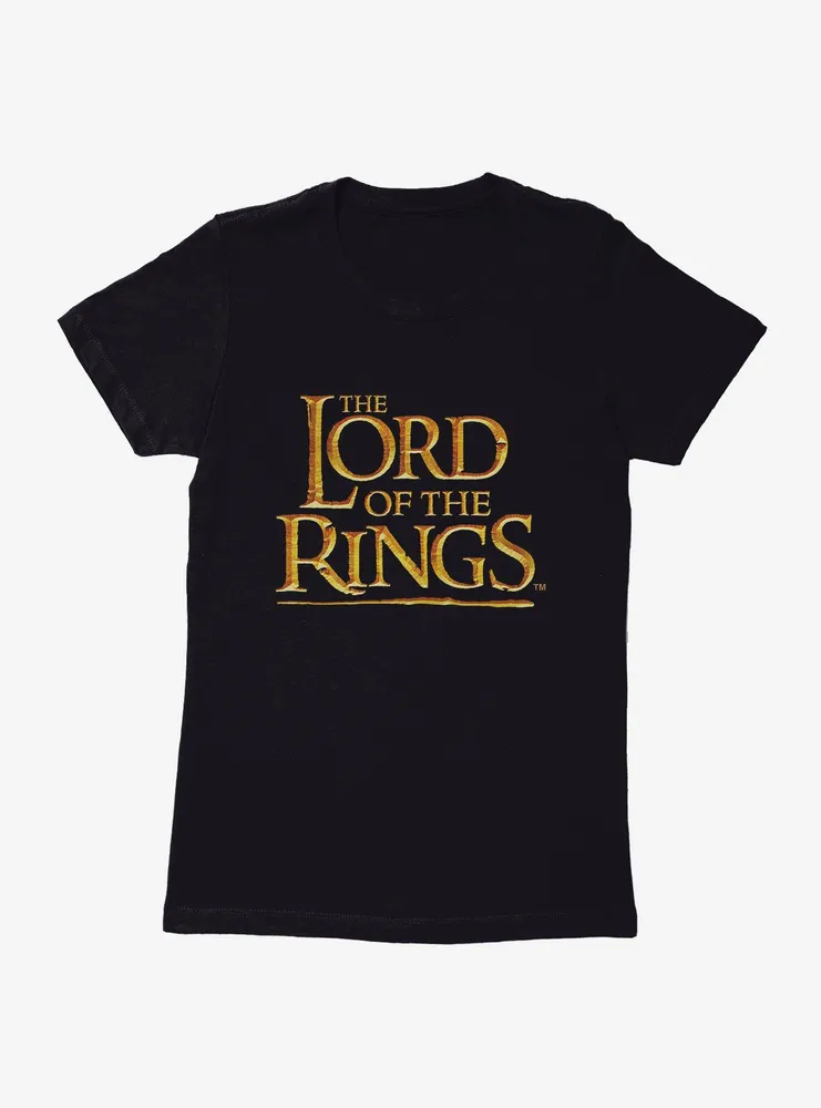 The Lord Of Rings Title Logo Womens T-Shirt