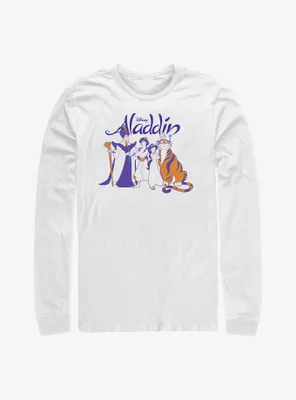 Disney Aladdin Group Shot Long-Sleeve T-Shirt