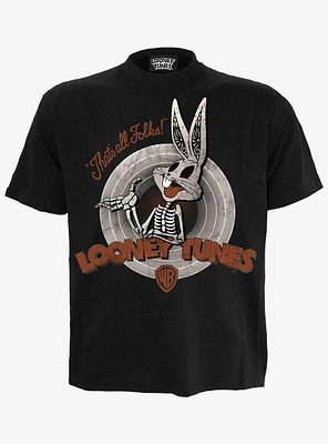Looney Tunes Bugs Bunny Skull T-Shirt