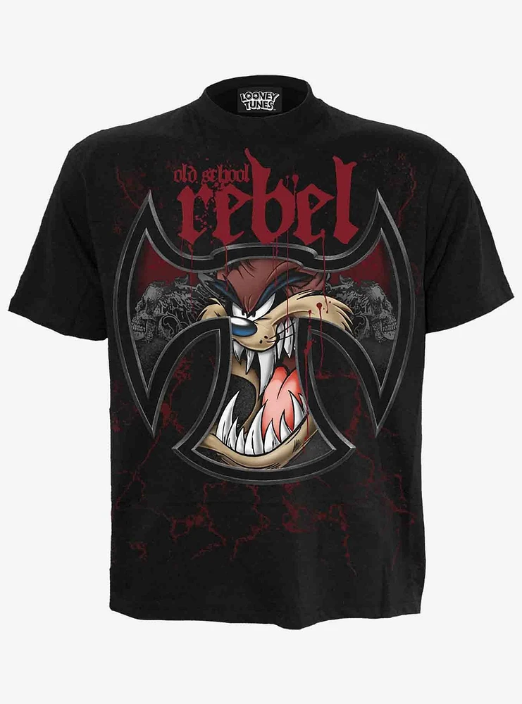 Looney Tunes Taz Old School Rebel T-Shirt