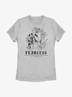 Disney Aladdin Rajah Fearless Womens T-Shirt