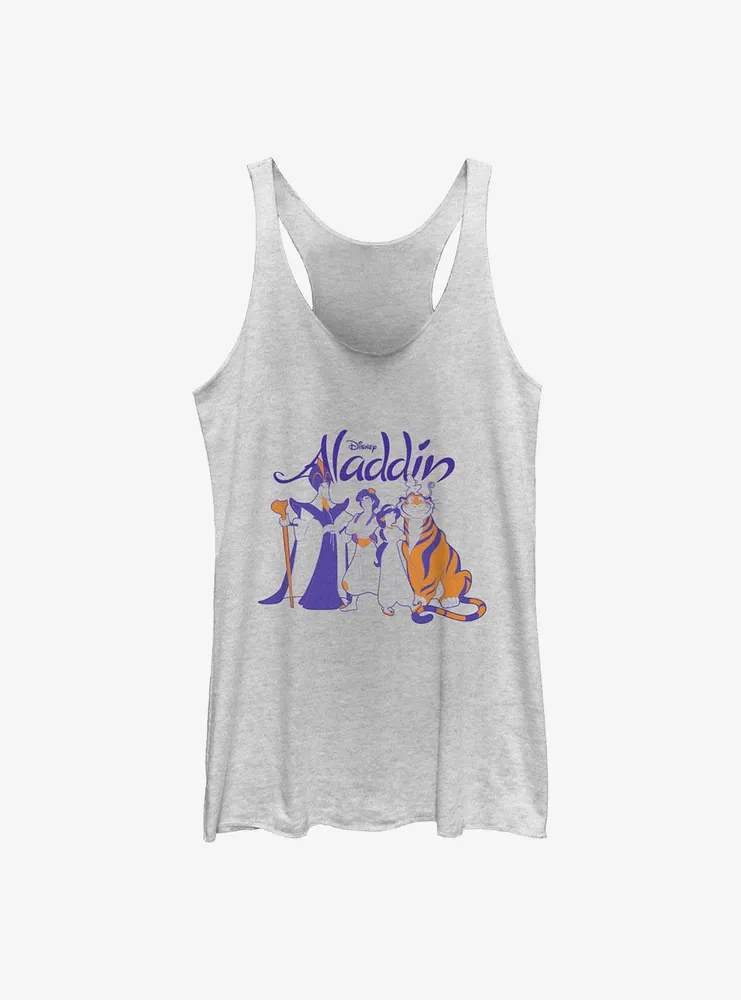 Disney Aladdin Group Shot Womens Tank Top