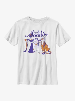 Disney Aladdin Group Shot Youth T-Shirt