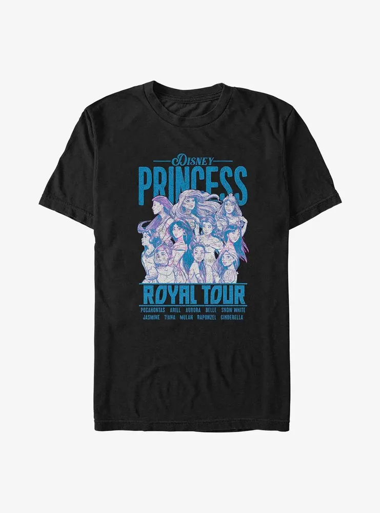 Disney Princesses Royal Tour Poster T-Shirt