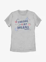 Disney Princesses Chasing My Dreams Womens T-Shirt