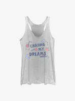 Disney Princesses Chasing My Dreams Womens Tank Top