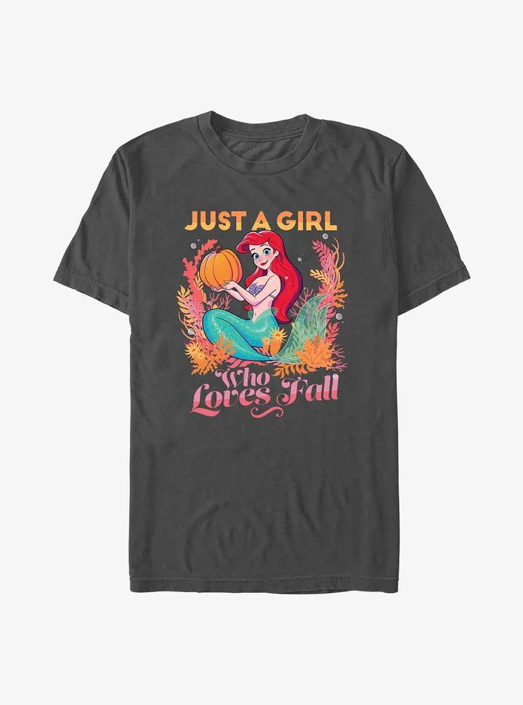 Disney The Little Mermaid Pumpkin Ariel T-Shirt