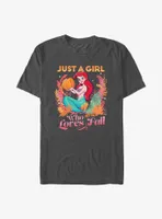 Disney The Little Mermaid Pumpkin Ariel T-Shirt