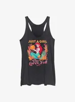 Disney The Little Mermaid Pumpkin Ariel Womens Tank Top