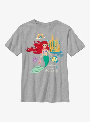 Disney The Little Mermaid Follow Your Dreams Youth T-Shirt