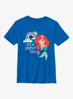 Disney The Little Mermaid Ariel It's A Shore Thing Cartoon Youth T-Shirt