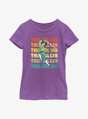 Disney Mulan This Girl Can Youth Girls T-Shirt