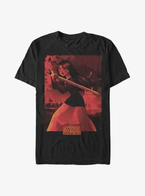 Disney Mulan Warrior Poster T-Shirt