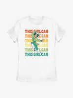 Disney Mulan This Girl Can Womens T-Shirt