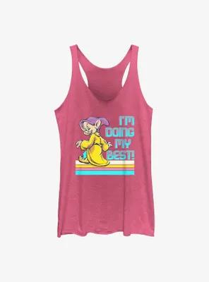 Disney Snow White and the Seven Dwarfs Best Dopey Can Womens Tank Top