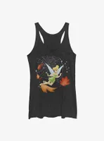 Disney Tinker Bell Fall Wind Womens Tank Top