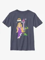 Disney Tangled Rapunzel Group Cartoon Youth T-Shirt