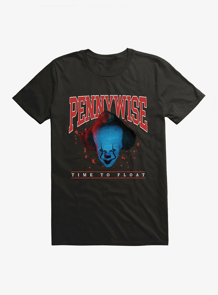 IT Chapter 2 Pennywise Collegiate Logo T-Shirt