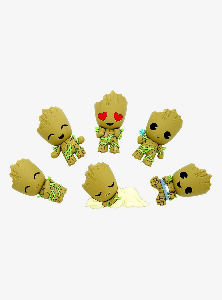 Marvel Guardians of the Galaxy Groot Series 2 Blind Bag Figural Magnet - BoxLunch Exclusive