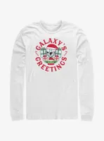 Star Wars The Mandalorian Galaxy's Greetings Long-Sleeve T-Shirt