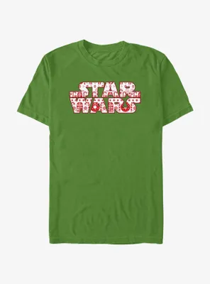 Star Wars Christmas Logo Fill T-Shirt