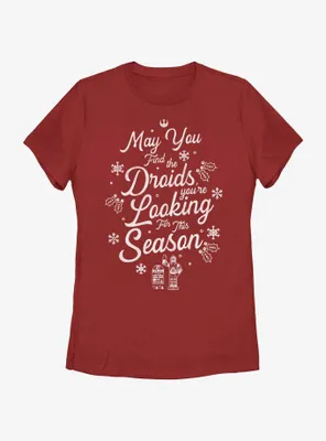 Star Wars May You Find The Droids Womens T-Shirt