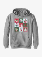 Star Wars The Mandalorian Holiday Boxes Youth Hoodie