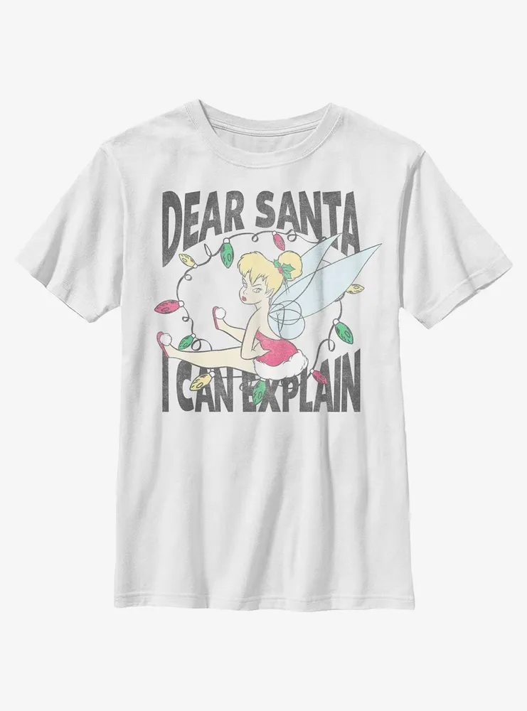 Disney Tinker Bell Dear Santa Youth T-Shirt