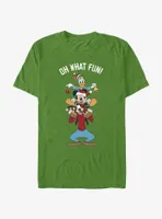 Disney Mickey Mouse Oh What Fun T-Shirt