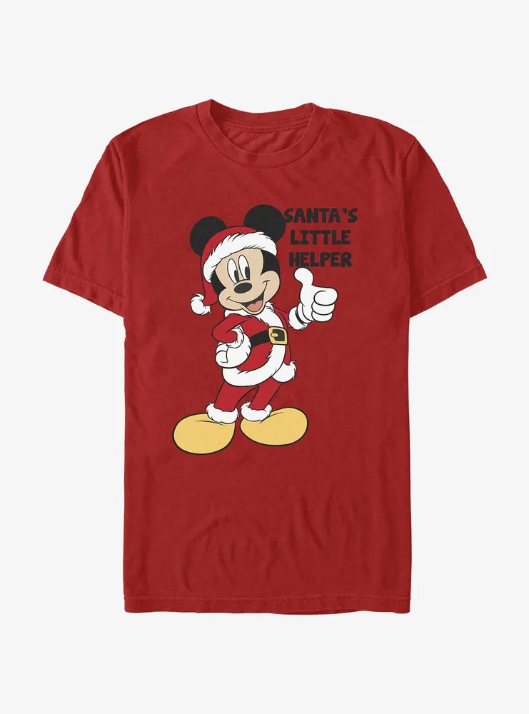 Disney Mickey Mouse Santa's Helper T-Shirt