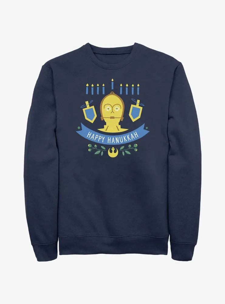 Star Wars C-3PO Hanukkah Sweatshirt