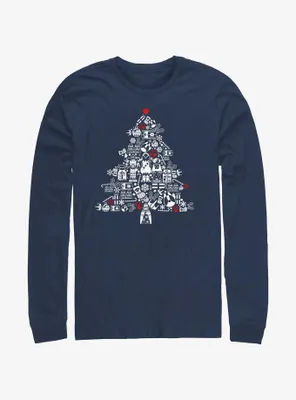 Star Wars Christmas Tree Fill Long-Sleeve T-Shirt