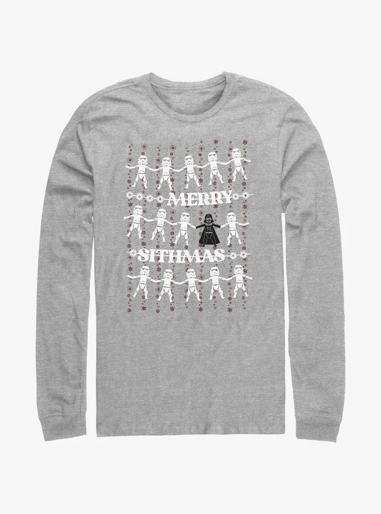 Star Wars Empire Merry Sithmas Greetings Long-Sleeve T-Shirt